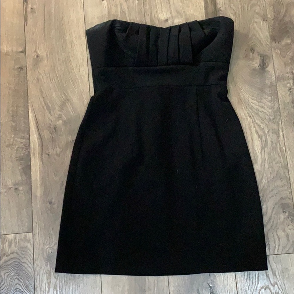 Strapless Black Dress